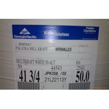 65克美国GP卷筒白牛皮纸